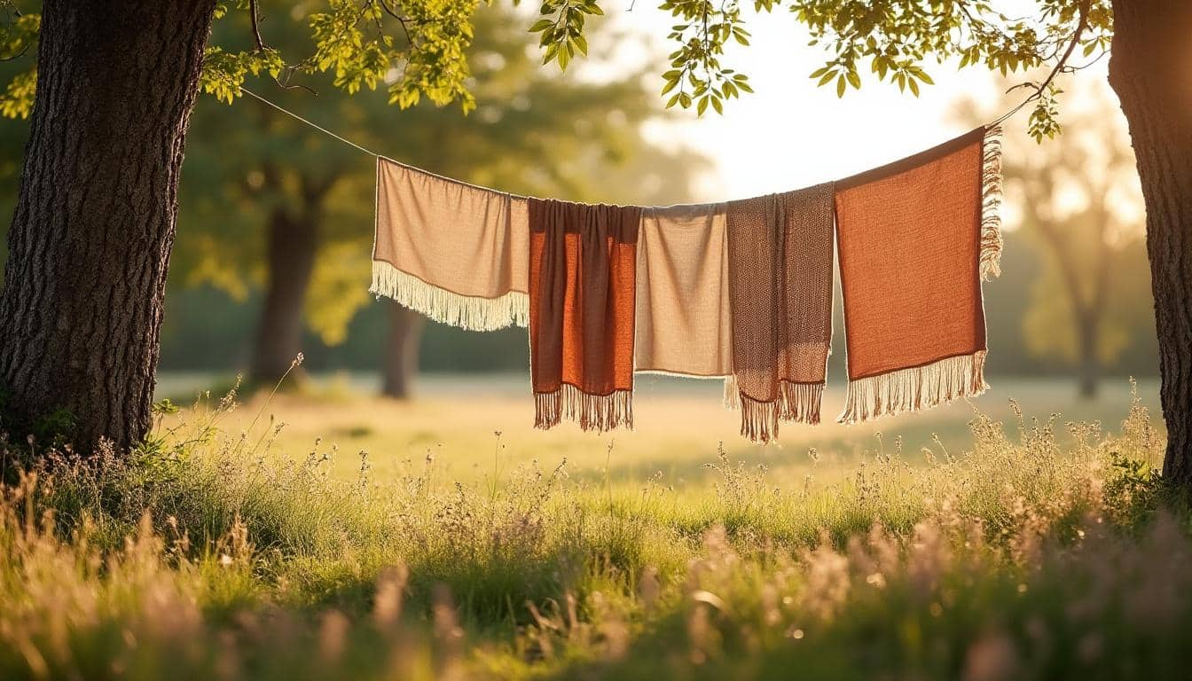 Comment s’inspirer des couleurs naturelles pour un linge bohème ?