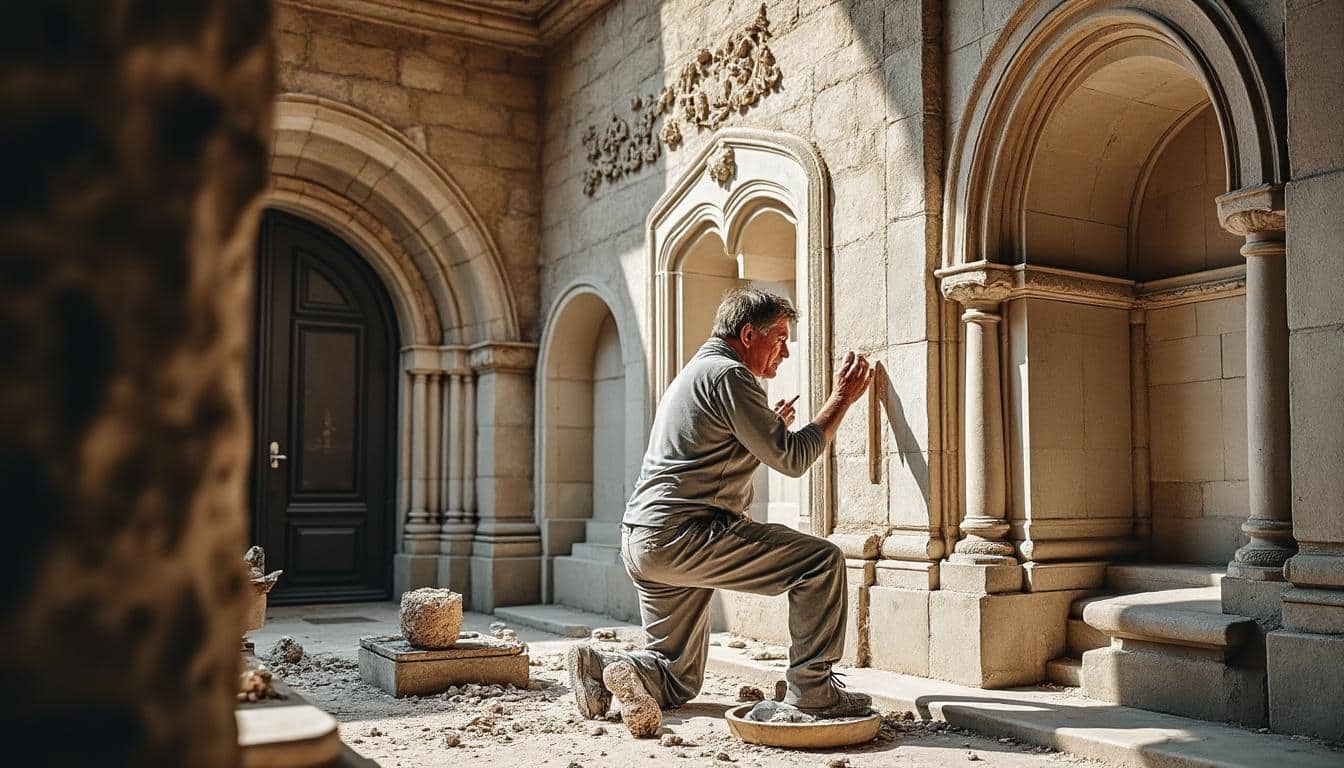 Quelles sont les techniques pour rénover la modénature de façade en pierre ?