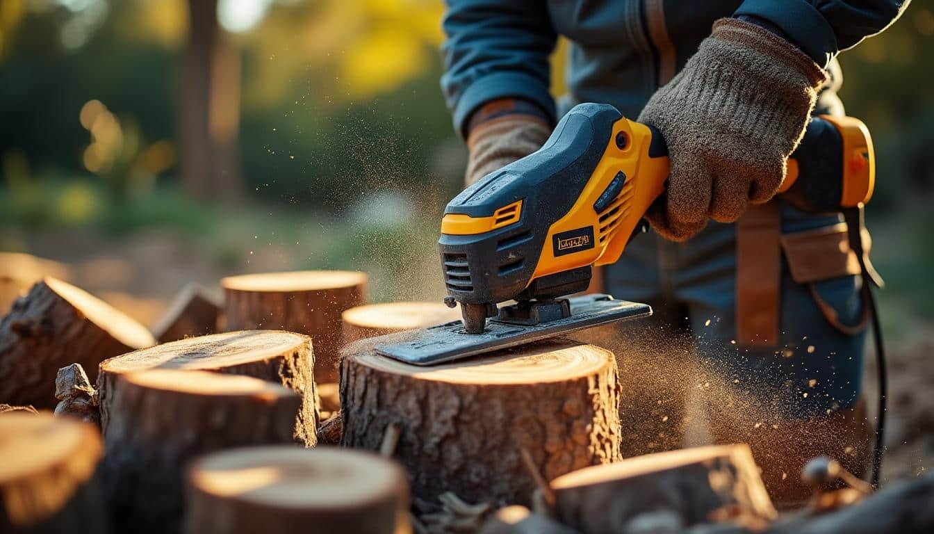 Scie à bûches électrique : guide complet pour bien choisir et utiliser