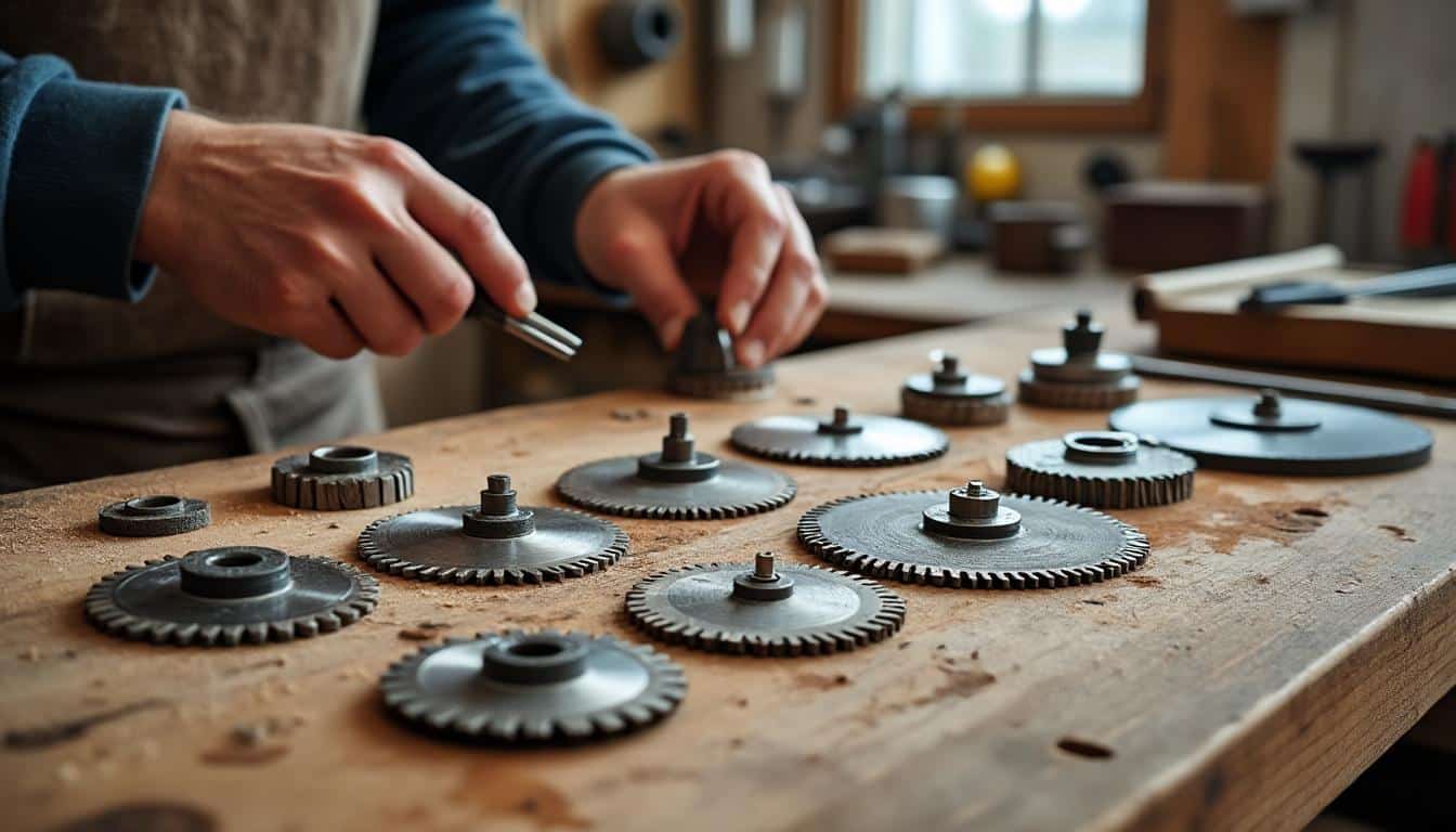 Illustration: Comprendre le rôle des lames de scie circulaire pour le bois et leurs caractéristiques clés