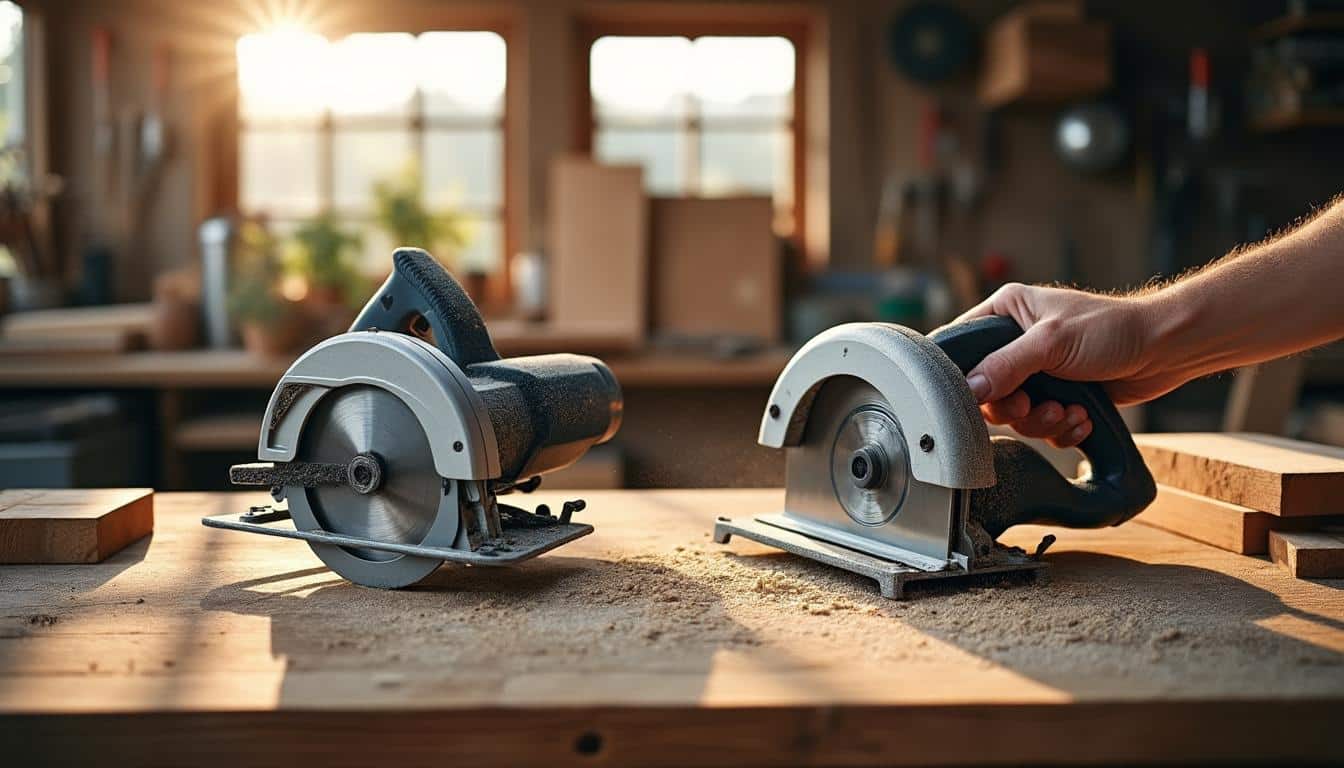 Illustration: Comprendre les différences entre la scie circulaire et la scie sauteuse pour mieux choisir