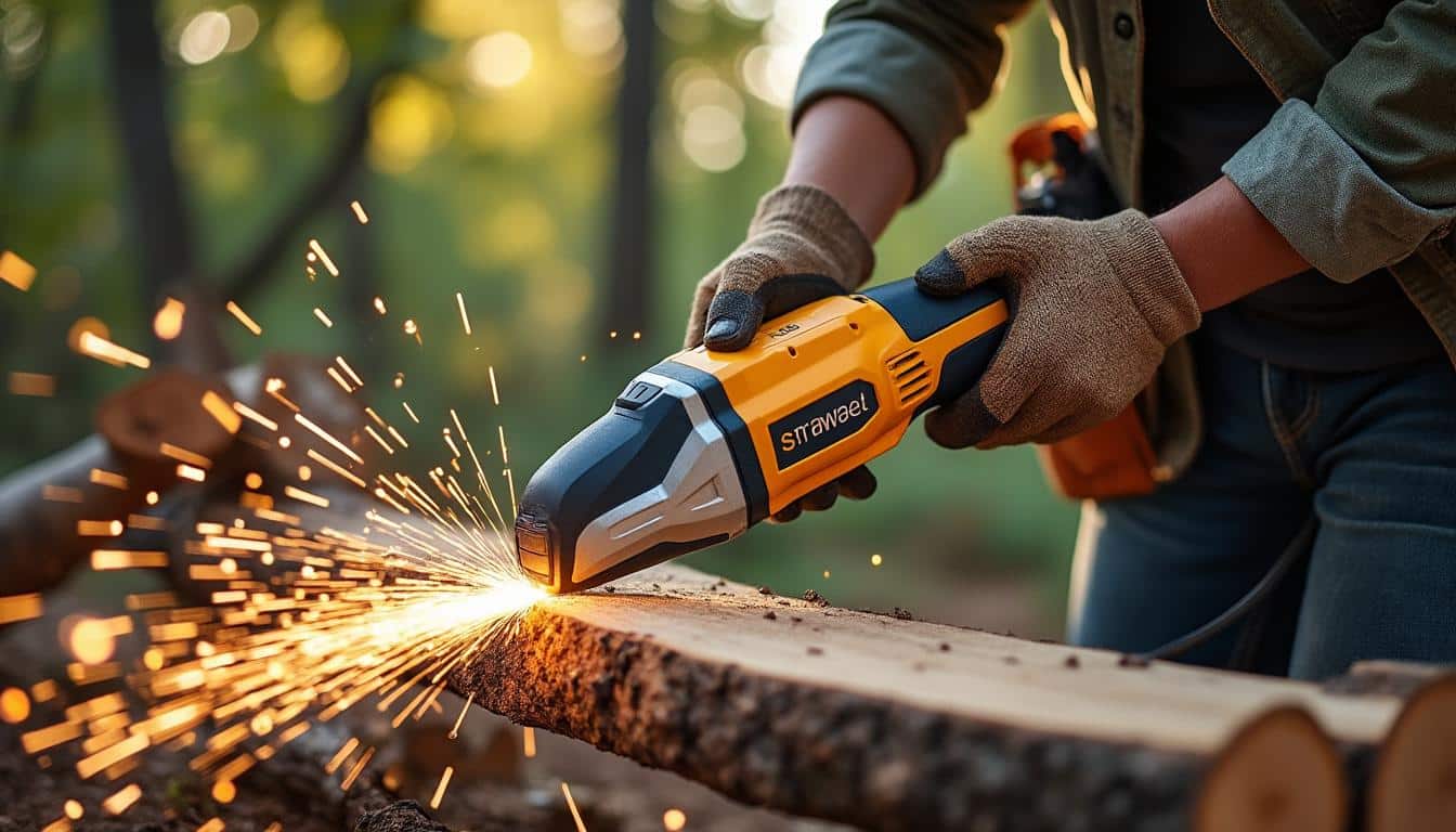 Scie électrique pour les bûches : guide complet et conseils d'achat