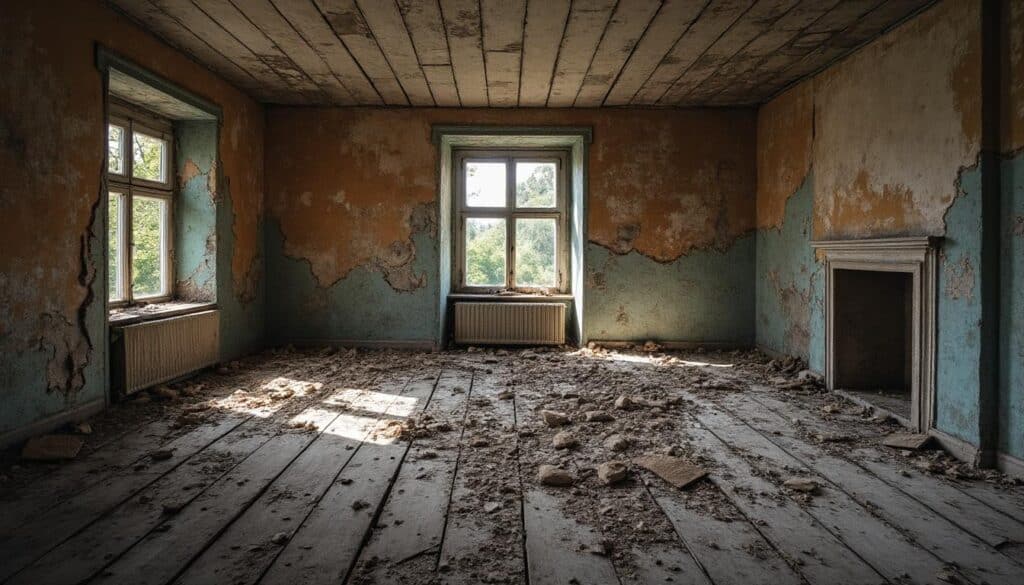 Effondrement de la toiture : causes, signes et prévention essentielle