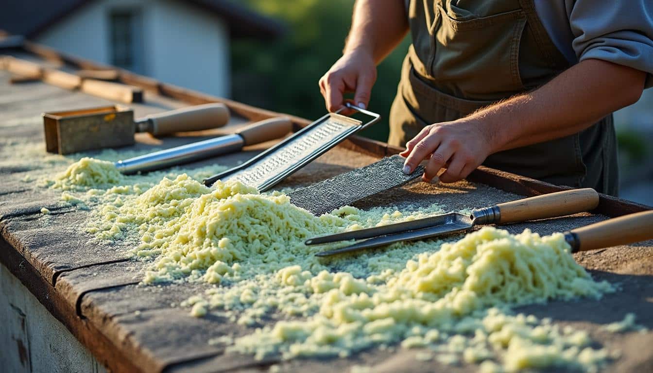 Illustration: Explorer les différents types d’outils pour enlever la mousse du toit