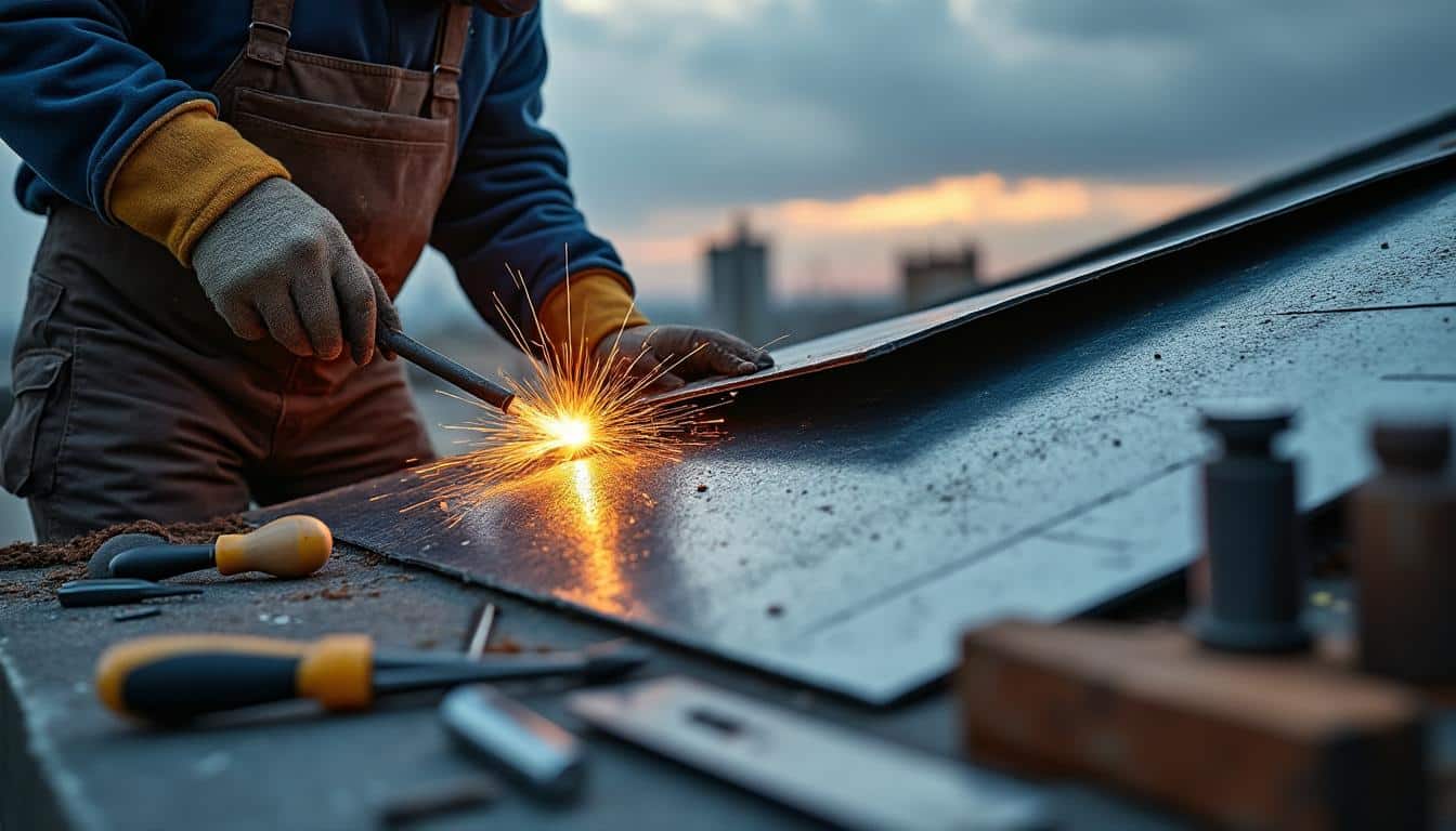 Solin de toiture bac acier : guide complet pour une étanchéité parfaite