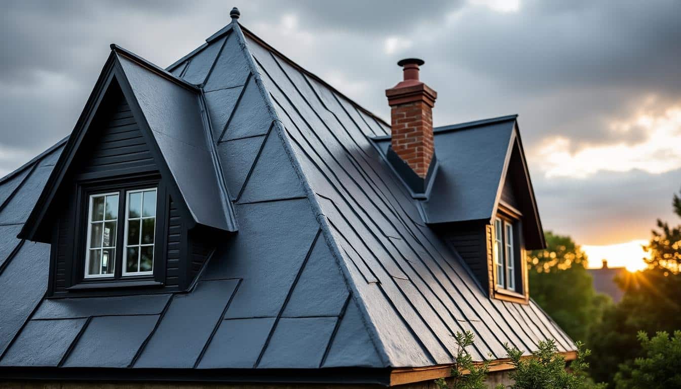 Illustration: Comprendre l’essentiel de la toiture en zinc noir : matériau, histoire et spécificités
