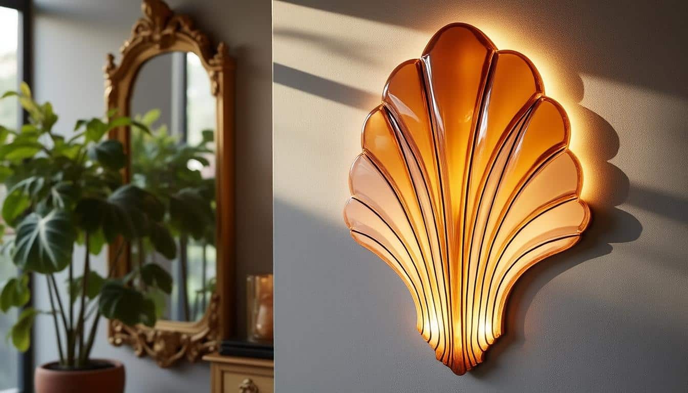 Illustration: Comprendre l’élégance d’une applique murale inspirée de l’Art déco