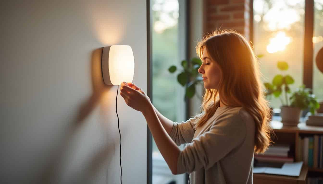 Illustration: Comprendre l’intérêt d’une applique murale alimentée par batterie