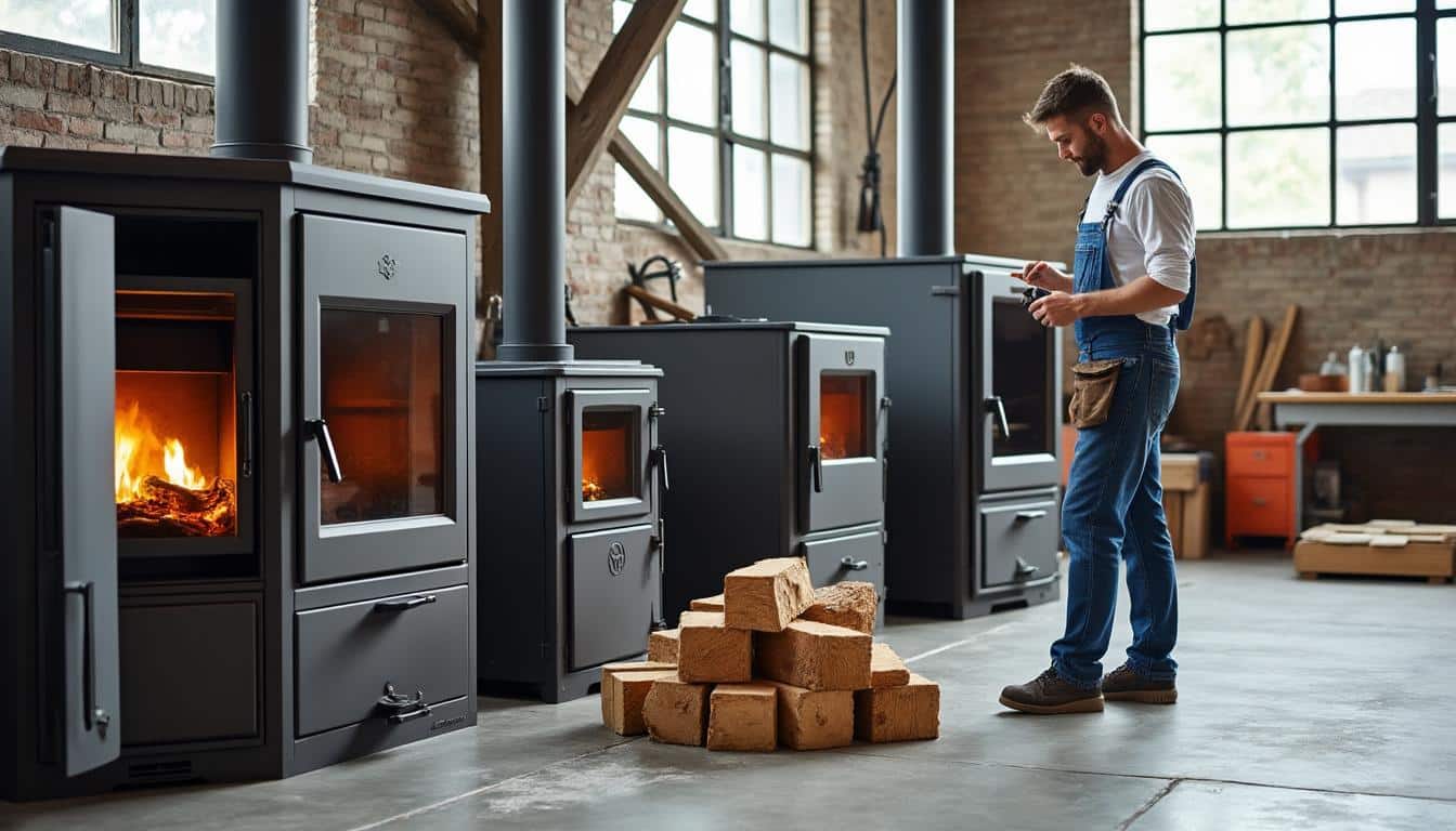 Illustration: Découvrir les chaudières à bois alimentées par des bûches : modèles et fabricants clés