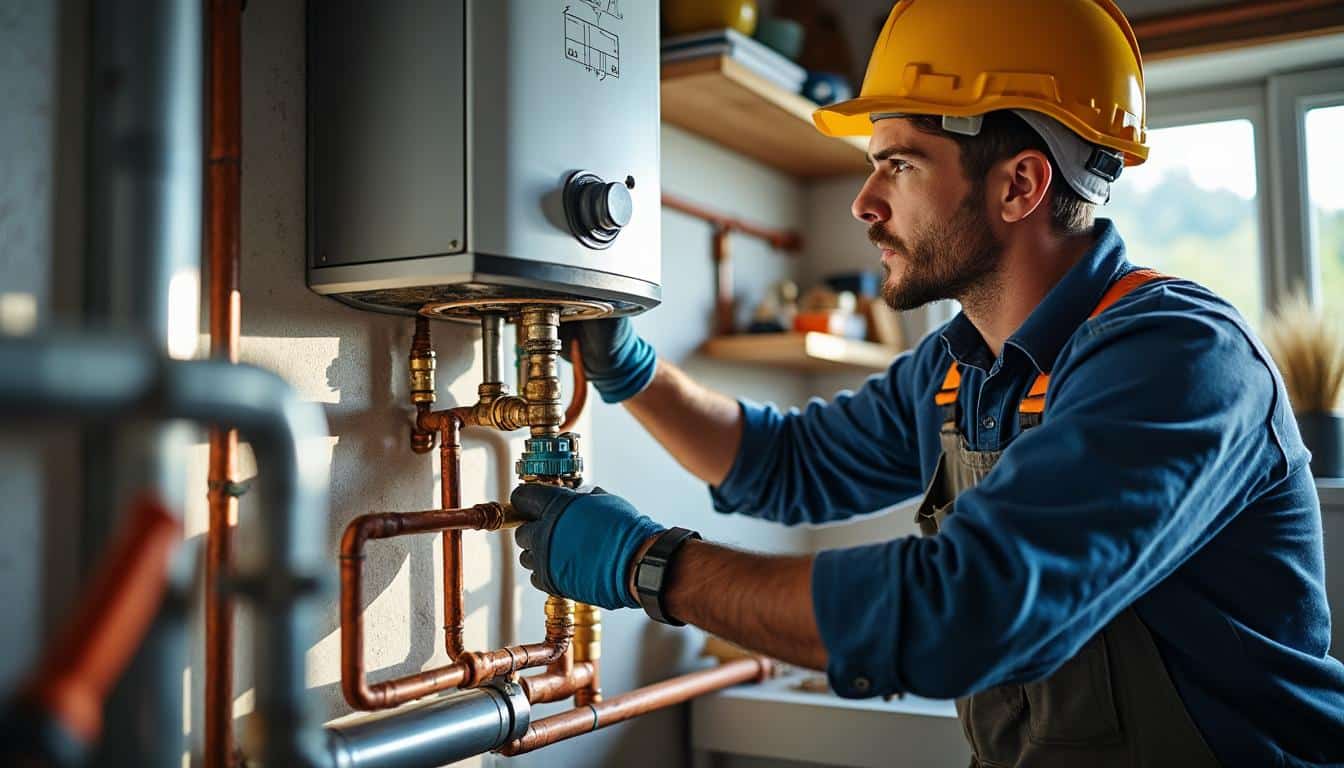 Schéma d’installation de chaudière à gaz à condensation : guide complet