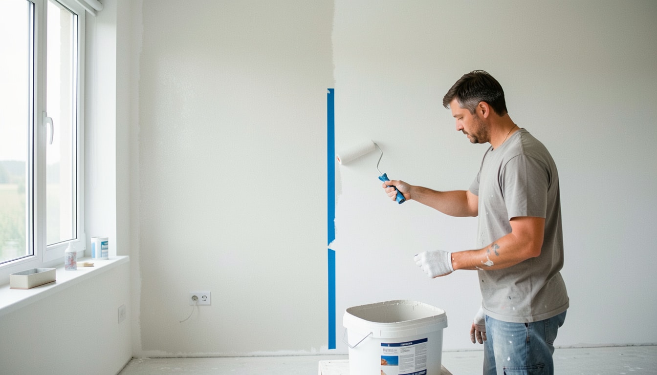 Peinture en une seule couche : avantages et limites