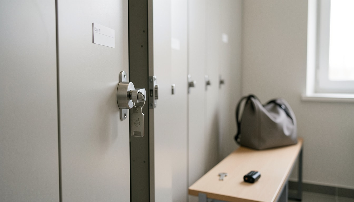 Bien choisir un cadenas de casier au quotidien